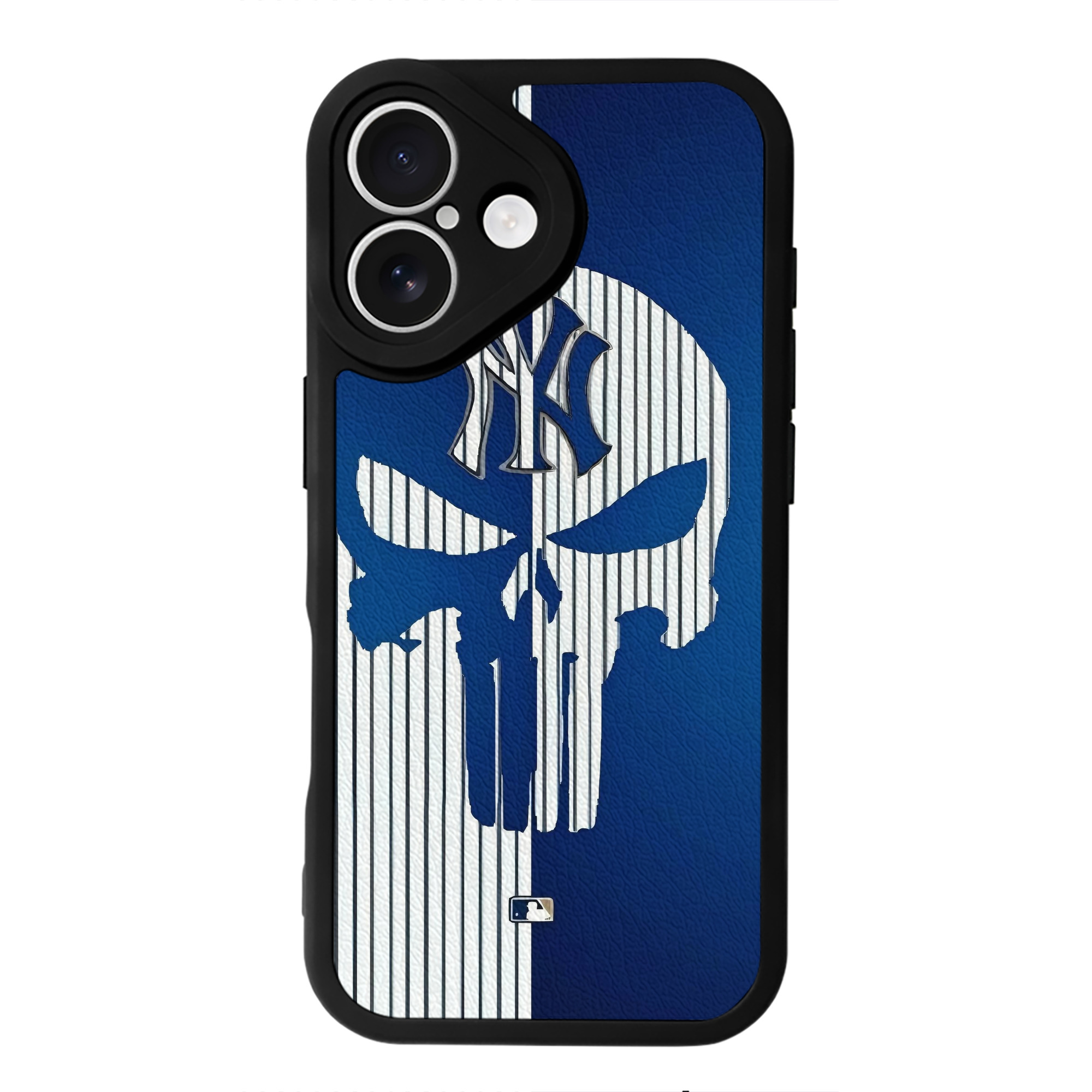 New York Yankees 154 IPhone 16 Silicone Leather Case – UV Print, Lambskin Texture – Perfect Fit, Wireless Charging Compatible, Scratch Resistant, Precise Cutouts – Stylish Protection For IPhone 16
